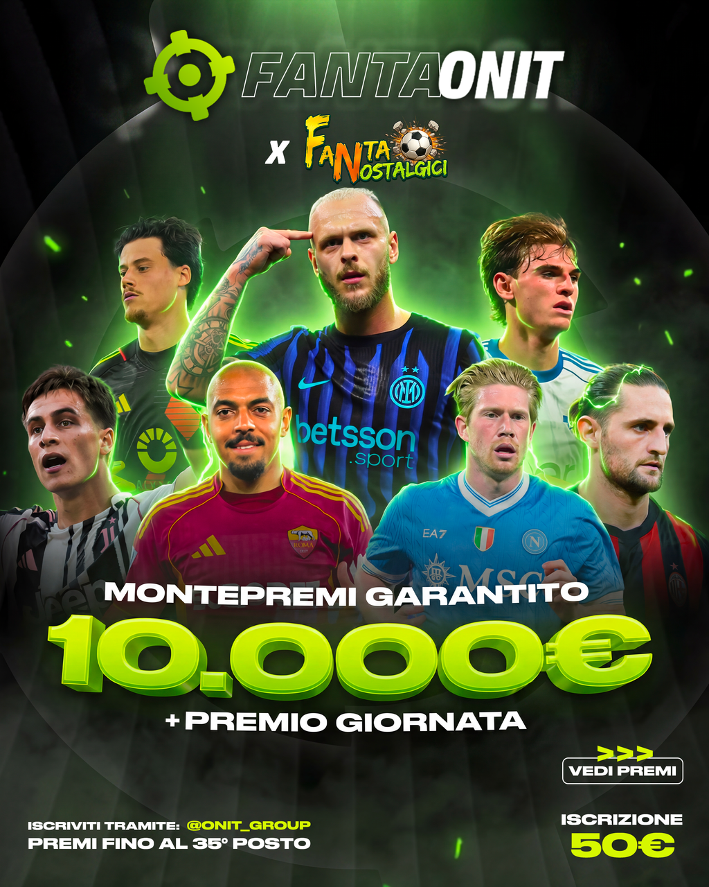 TICKET FANTAONIT CUP 4ª EDIZIONE | 2026/27