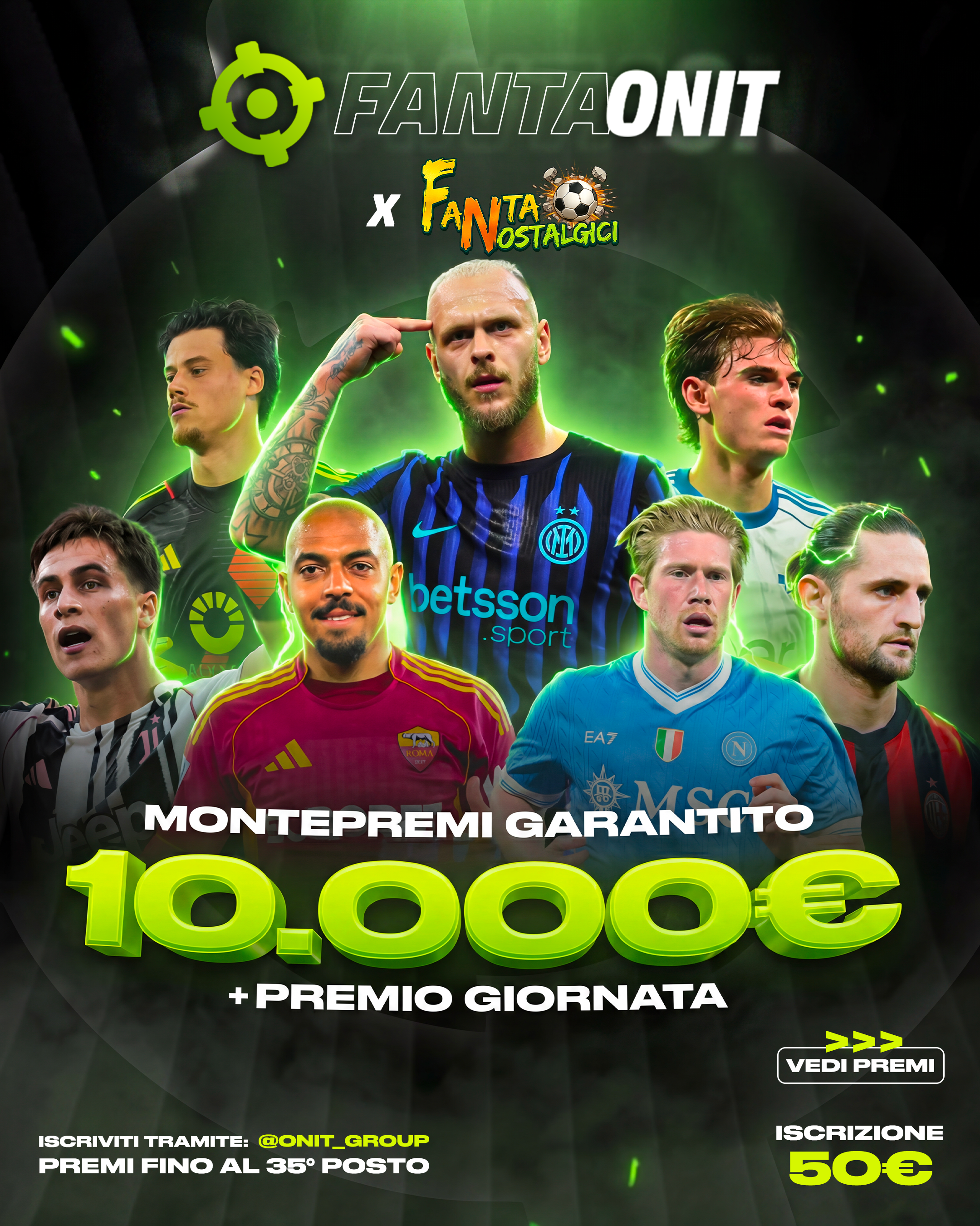 TICKET FANTAONIT CUP 4ª EDIZIONE | 2026/27