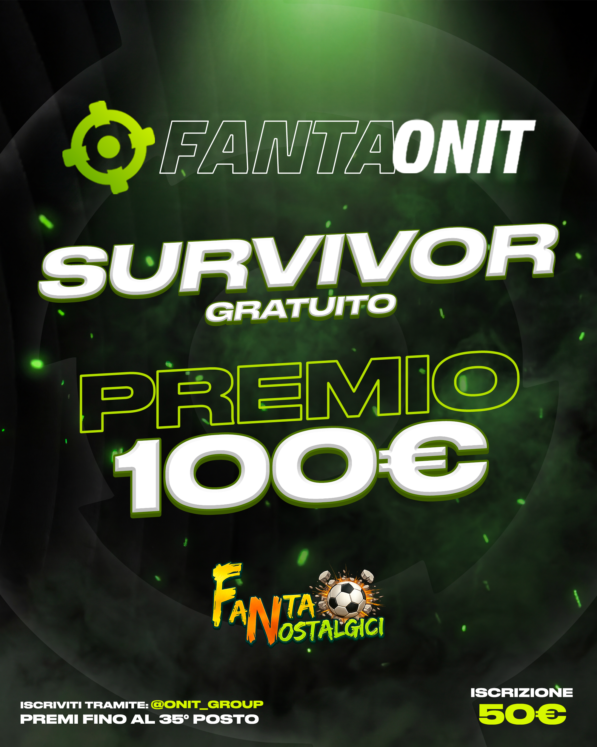 TICKET FANTAONIT CUP 4ª EDIZIONE | 2026/27